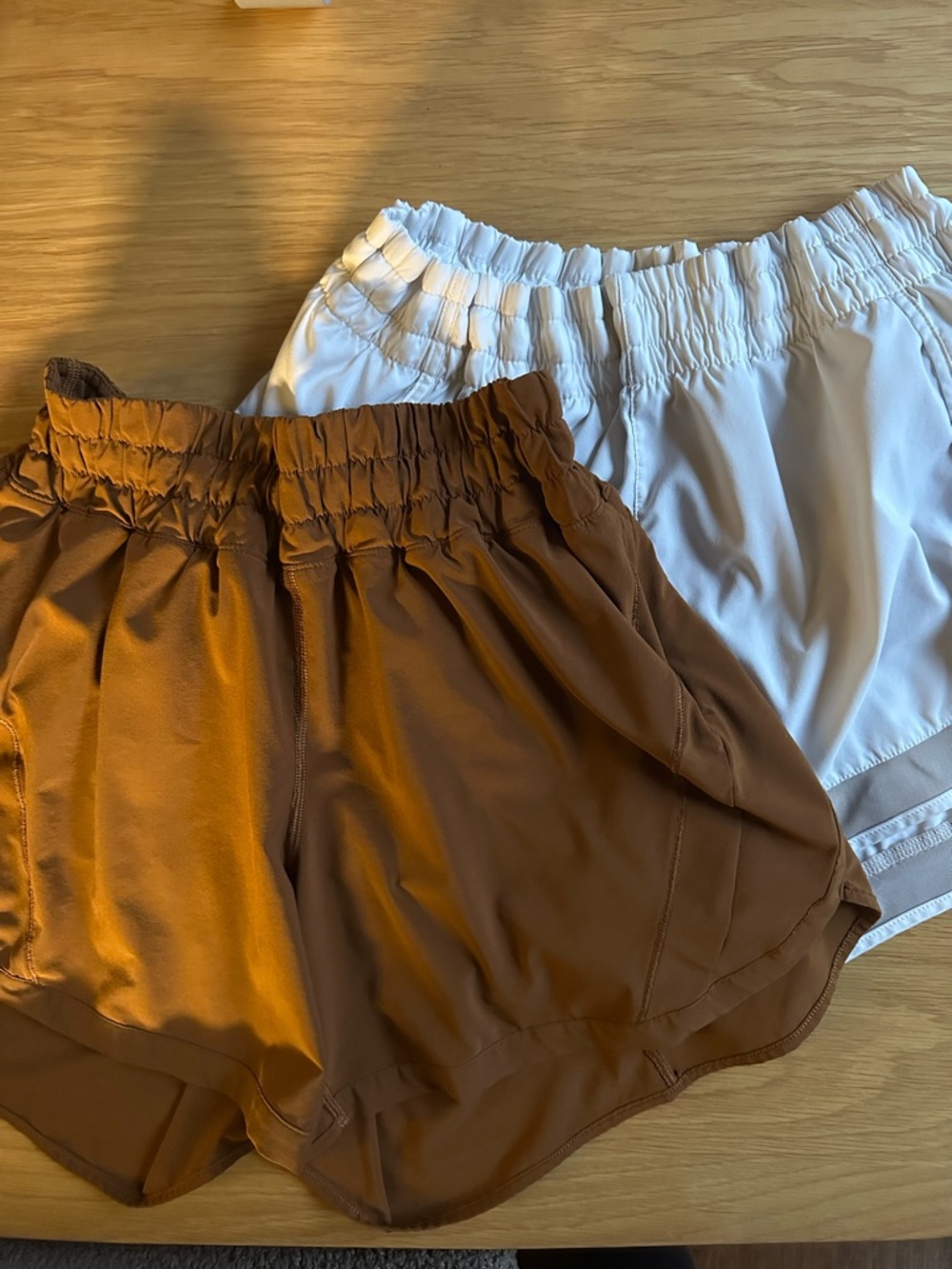 Athleta + Lululemon Running Shorts